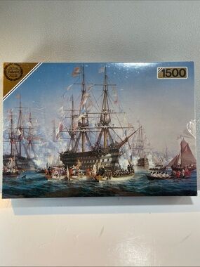 De-Luxe Falcon Royale 1500 Piece Puzzle NEW! Sealed # 3319